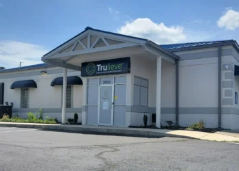 Trulieve medical cannabis dispensary in Macon, Georgia, shown as a company-supplied file photo and not the Dunwoody location.